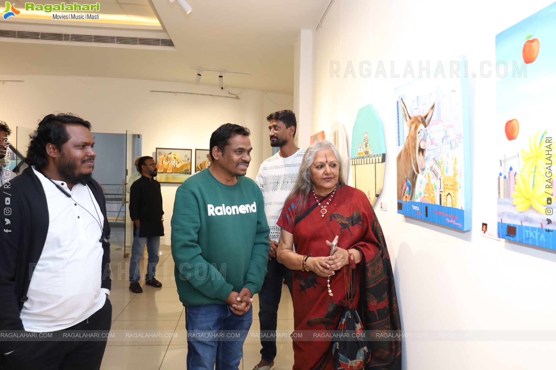 Innovative Hands Group Show Painting Exhibition, Hyderabad