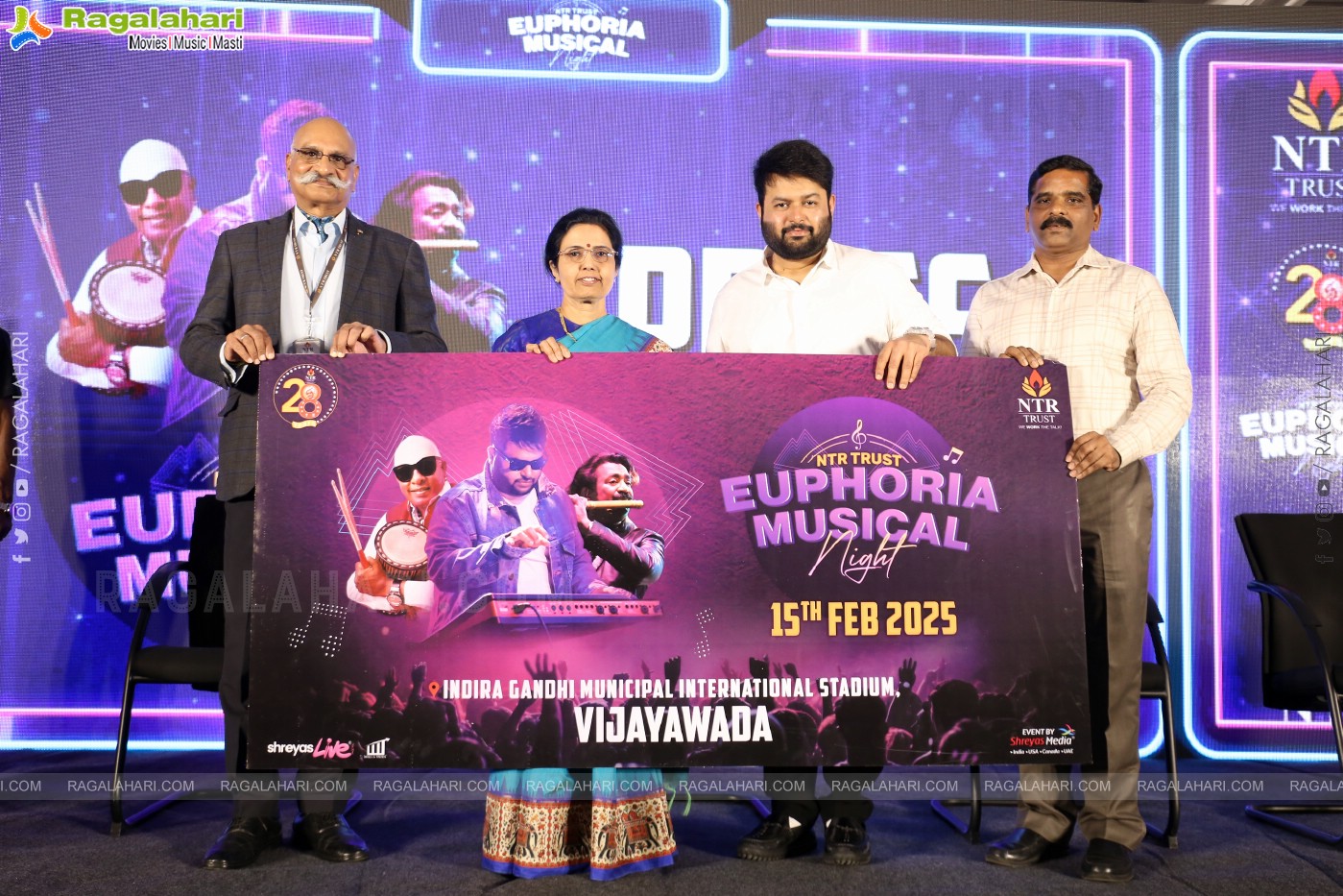 NTR Trust Euphoria Musical Night Press Conference 