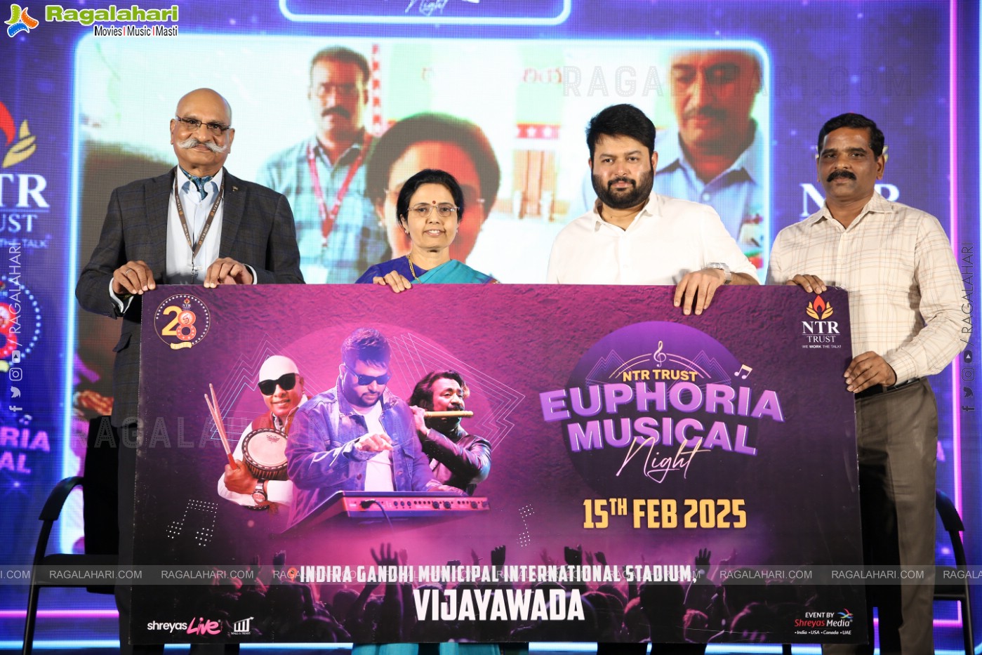 NTR Trust Euphoria Musical Night Press Conference 