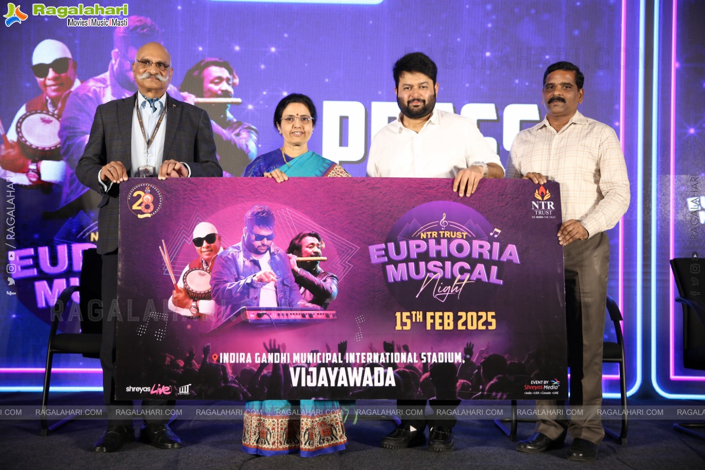 NTR Trust Euphoria Musical Night Press Conference 