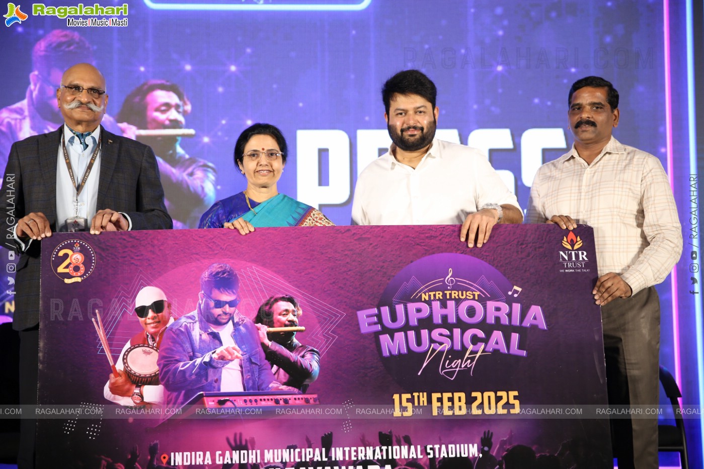 NTR Trust Euphoria Musical Night Press Conference 