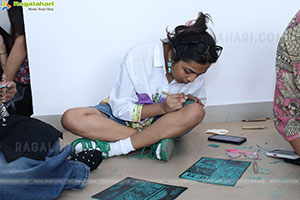 A Linocut Printmaking Workshop Collaboration with NIFT