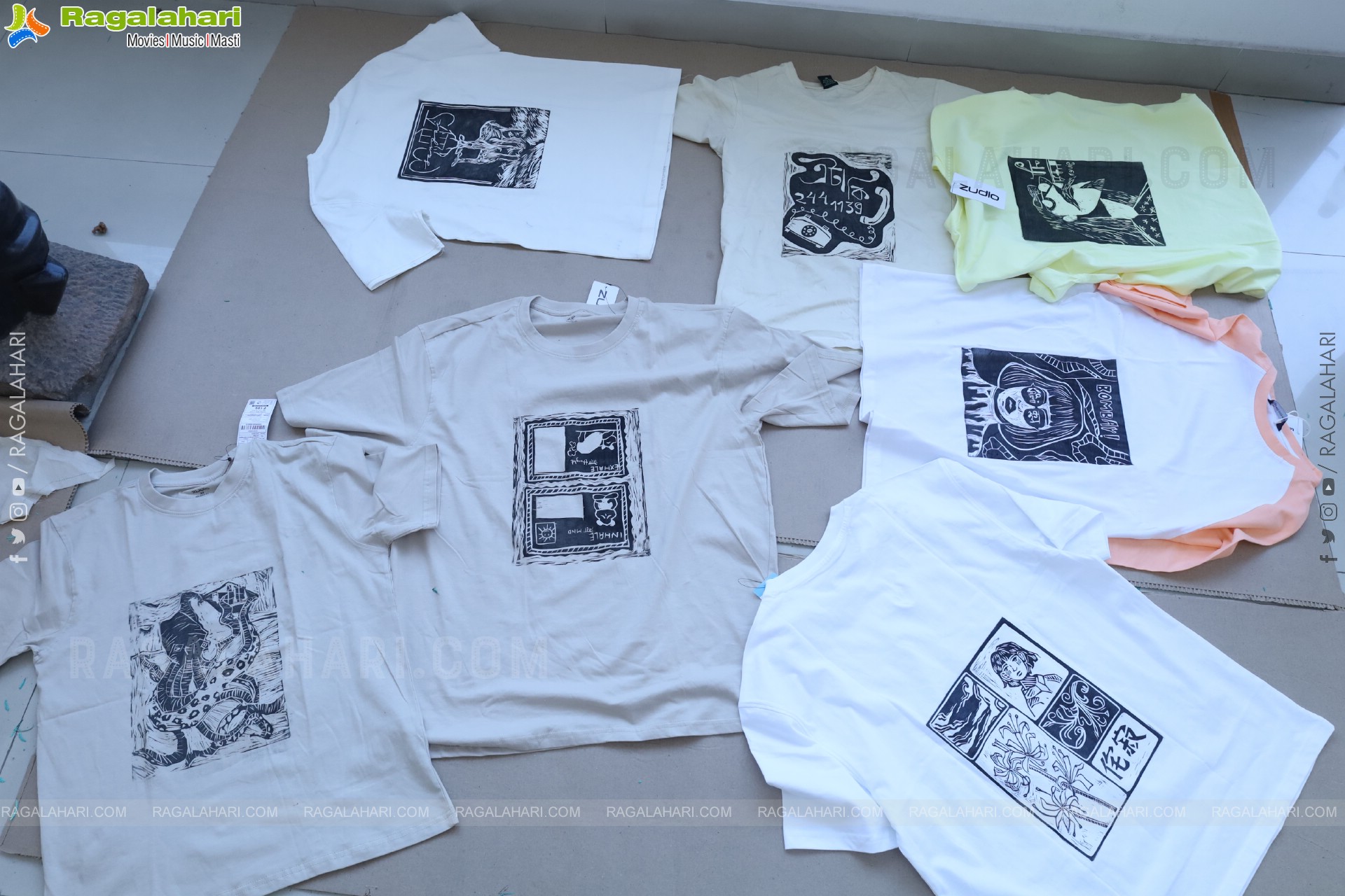 A Linocut Printmaking Workshop Collaboration with NIFT at Gallery Space, Hyderabad