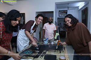 A Linocut Printmaking Workshop Collaboration with NIFT