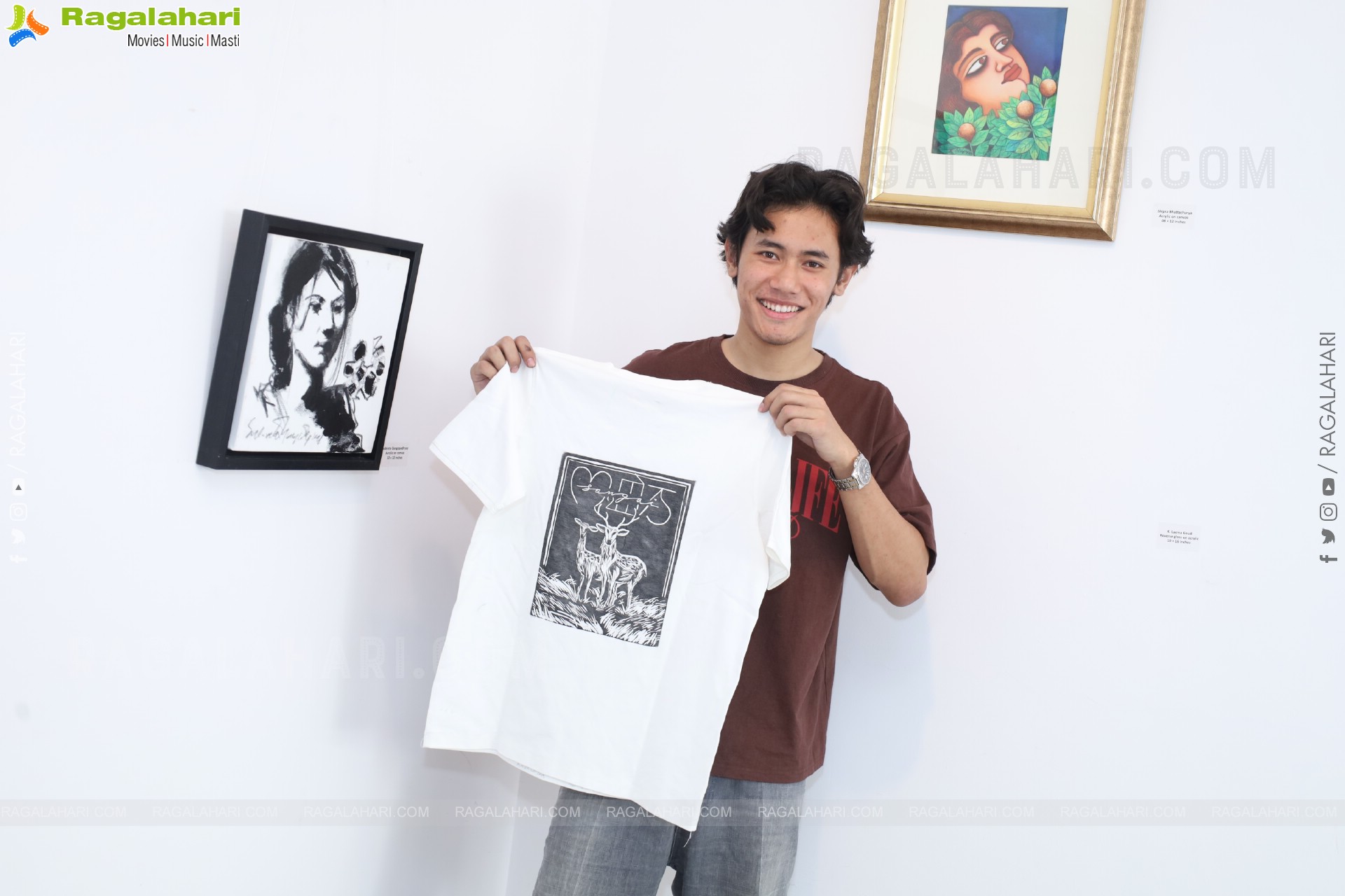 A Linocut Printmaking Workshop Collaboration with NIFT at Gallery Space, Hyderabad