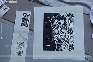 A Linocut Printmaking Workshop Collaboration with NIFT