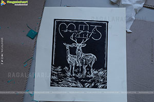 A Linocut Printmaking Workshop Collaboration with NIFT