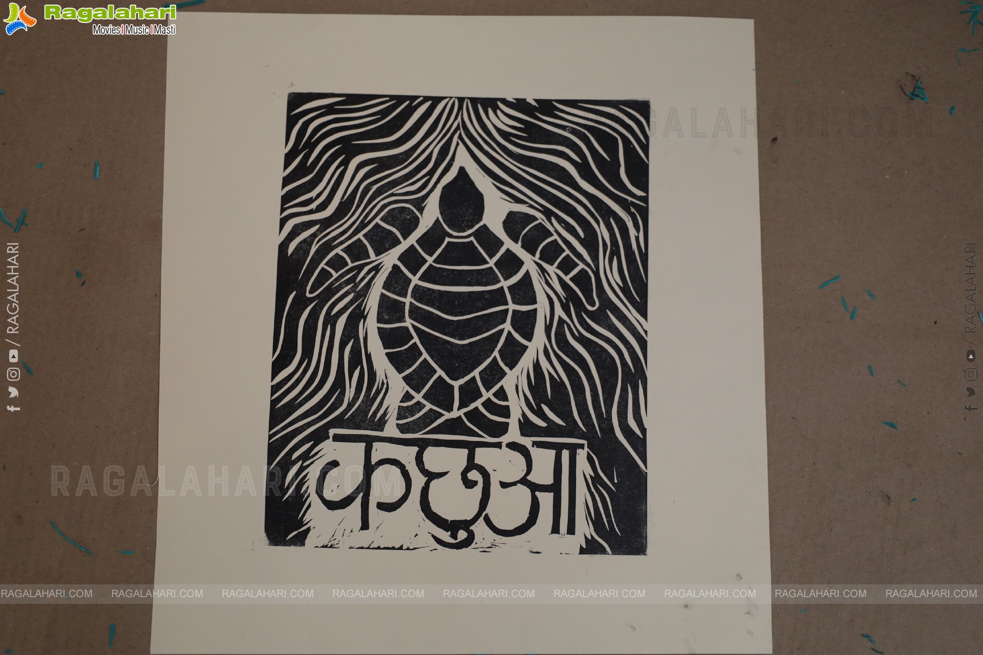 A Linocut Printmaking Workshop Collaboration with NIFT at Gallery Space, Hyderabad