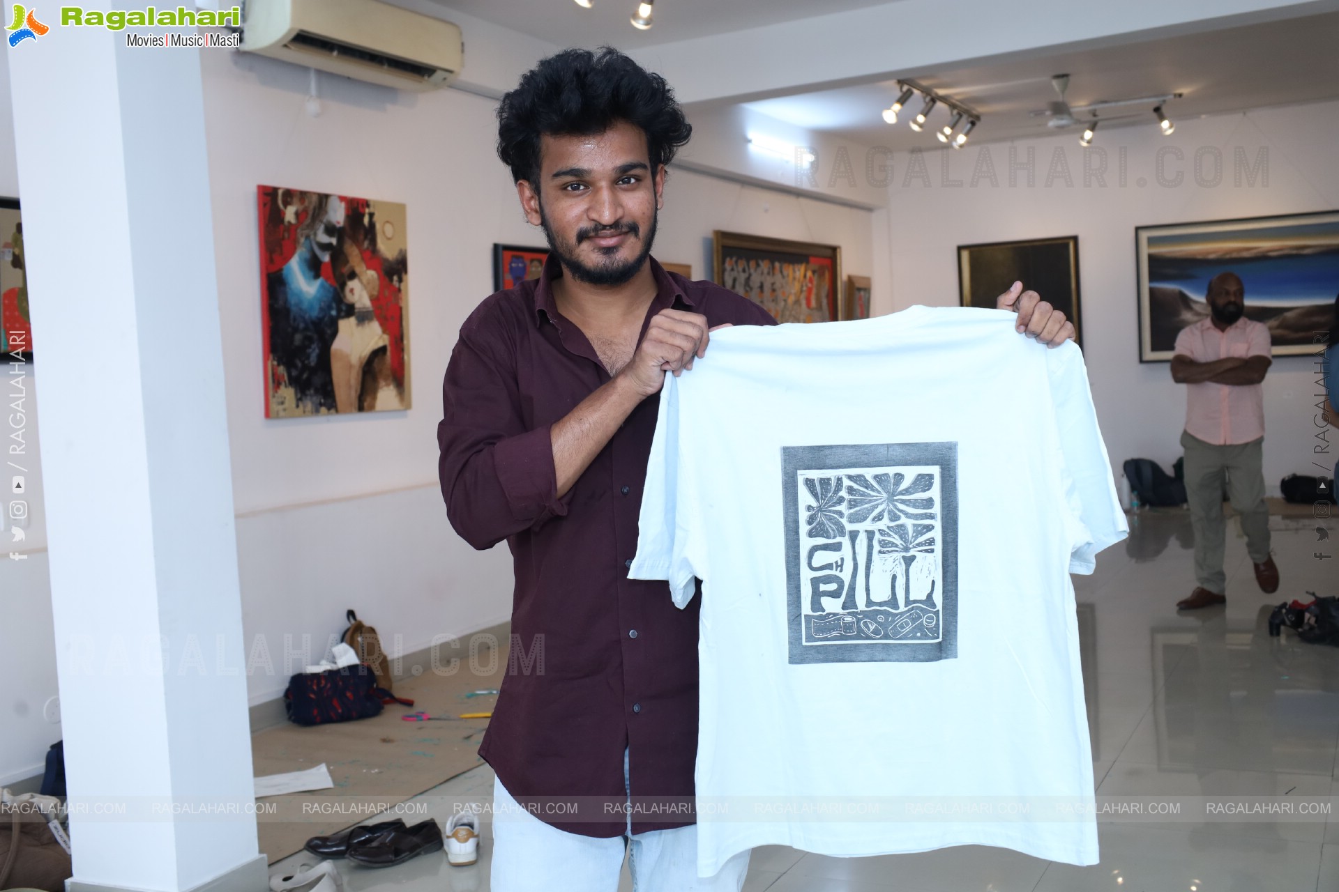 A Linocut Printmaking Workshop Collaboration with NIFT at Gallery Space, Hyderabad
