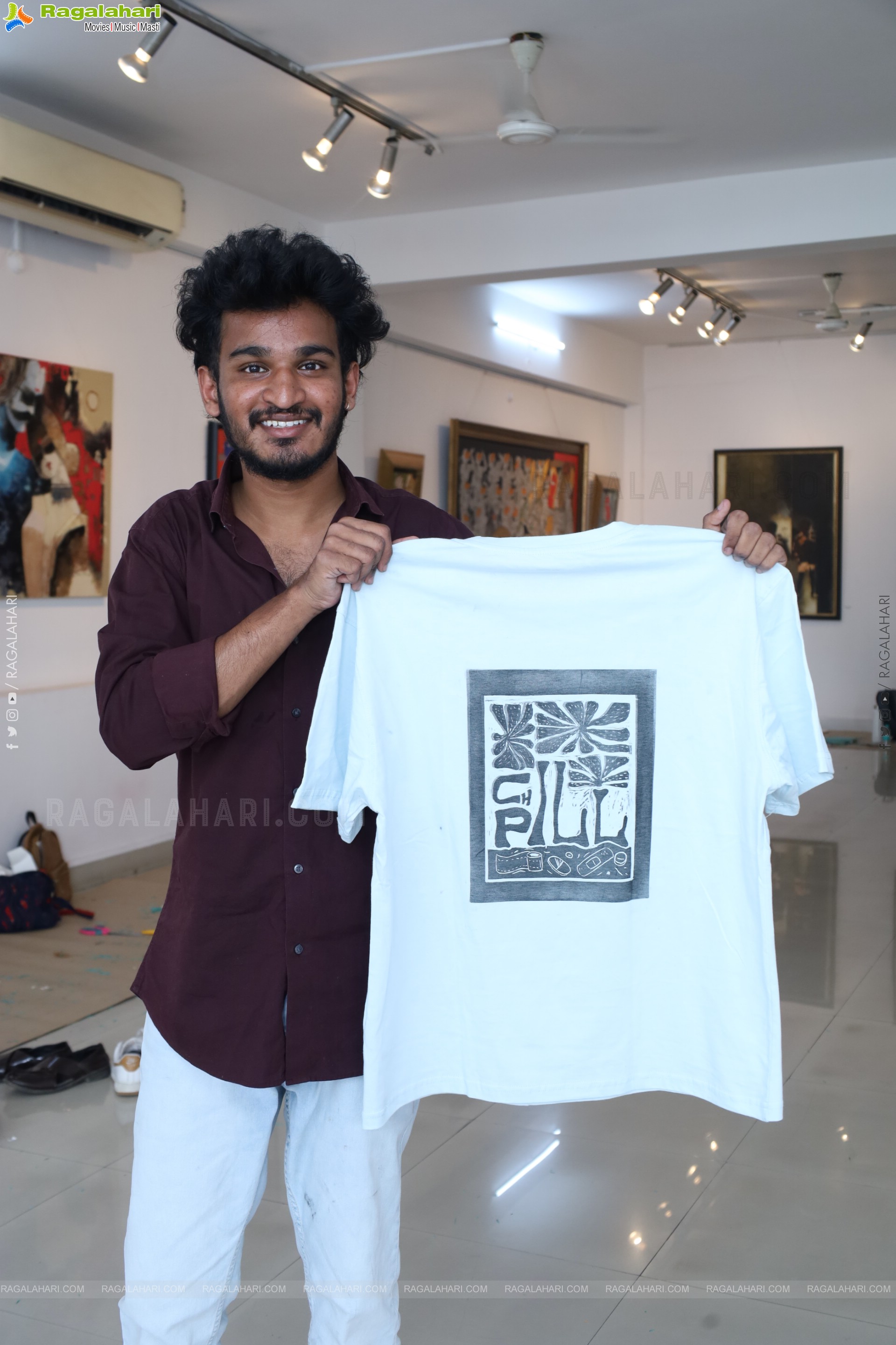 A Linocut Printmaking Workshop Collaboration with NIFT at Gallery Space, Hyderabad