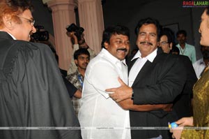 Chiranjeevi Meets Padma Bhushan Krishna