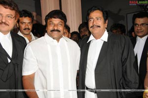 Chiranjeevi Meets Padma Bhushan Krishna