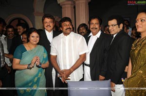 Chiranjeevi Meets Padma Bhushan Krishna