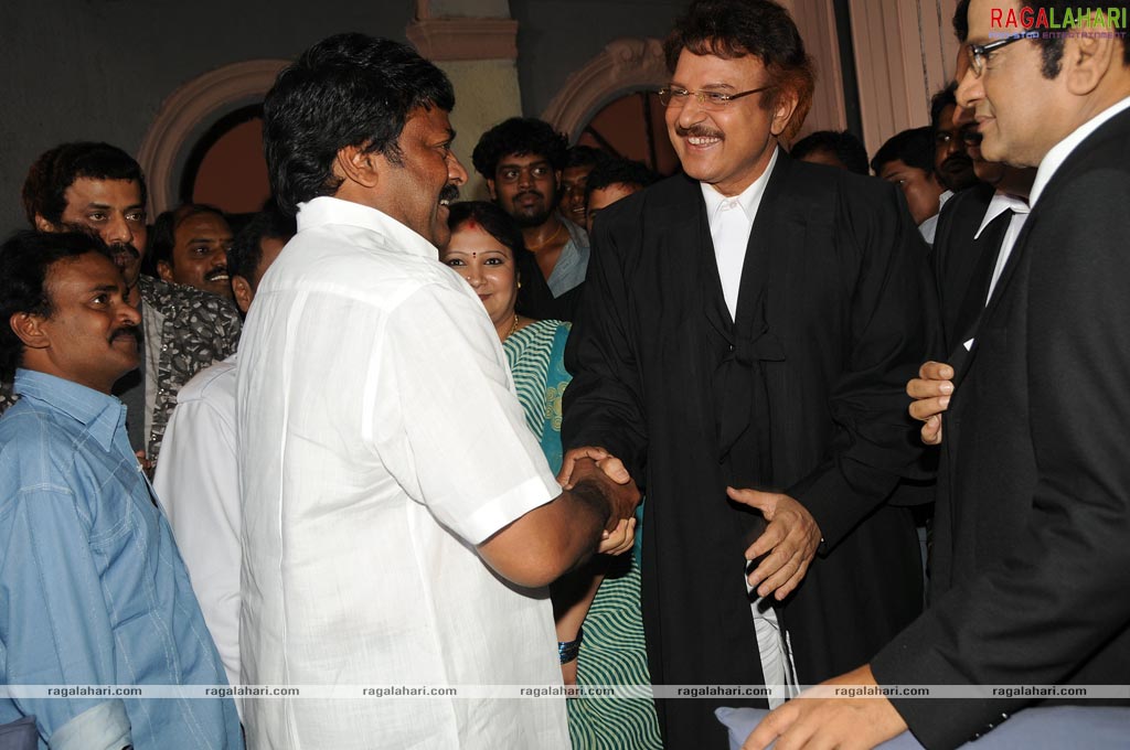 Chiranjeevi Greets Padma Bhushan Krishna