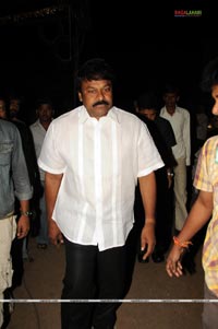 Chiranjeevi Meets Padma Bhushan Krishna