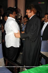 Chiranjeevi Meets Padma Bhushan Krishna