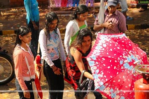 Nuvve Na Sakhi - On The Sets