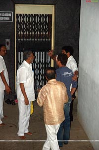 Sachin Tendulkar visits Filmnagar Temple