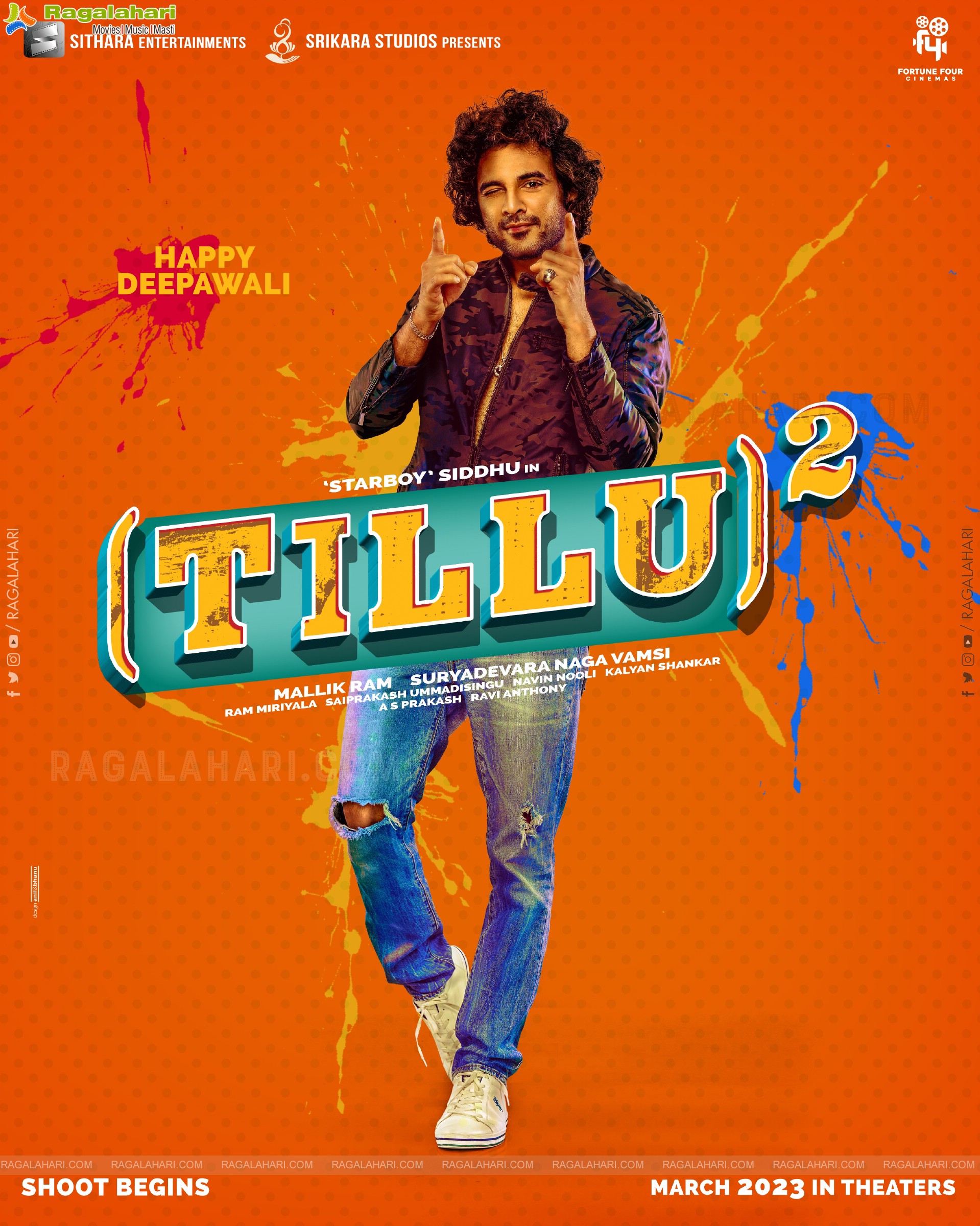 Tillu Square Movie Poster Designs
