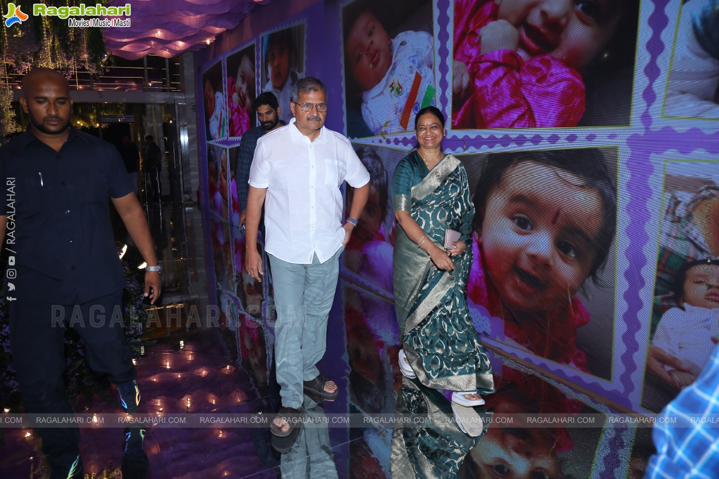 Producer Dil raju's son Anvay 1st Birthday Celebrations