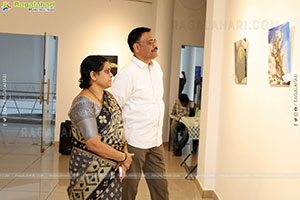 Inauguration of Solo Art Exhibition by Moulika Jonnala