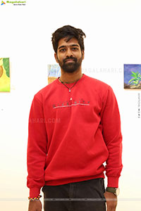 Inauguration of Solo Art Exhibition by Moulika Jonnala