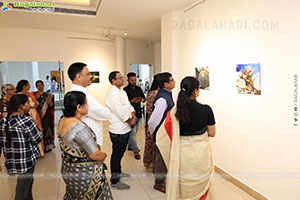 Inauguration of Solo Art Exhibition by Moulika Jonnala
