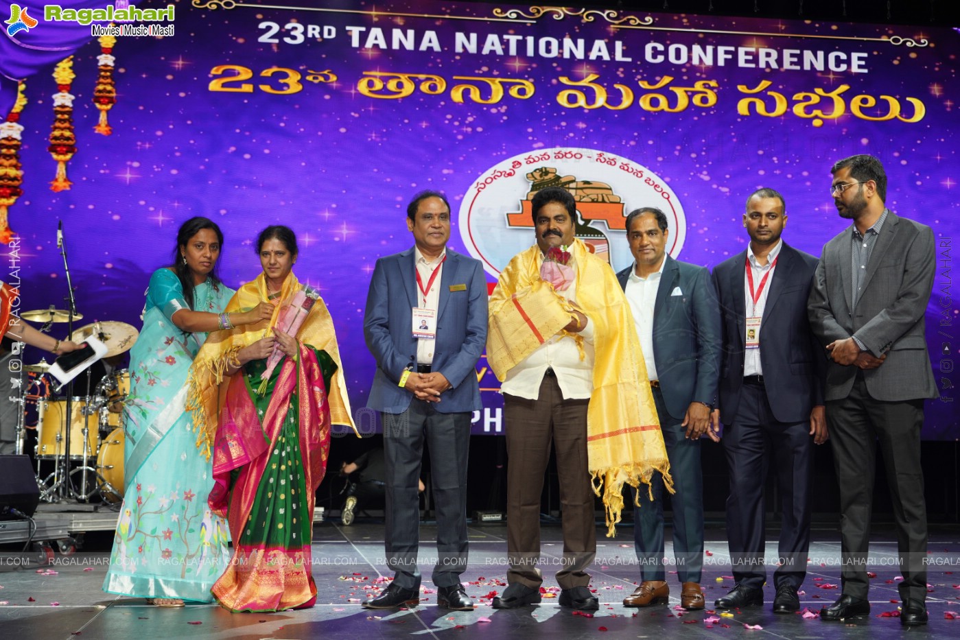 23rd TANA Conference Donors, Celebrities and Political Guests Felicitation