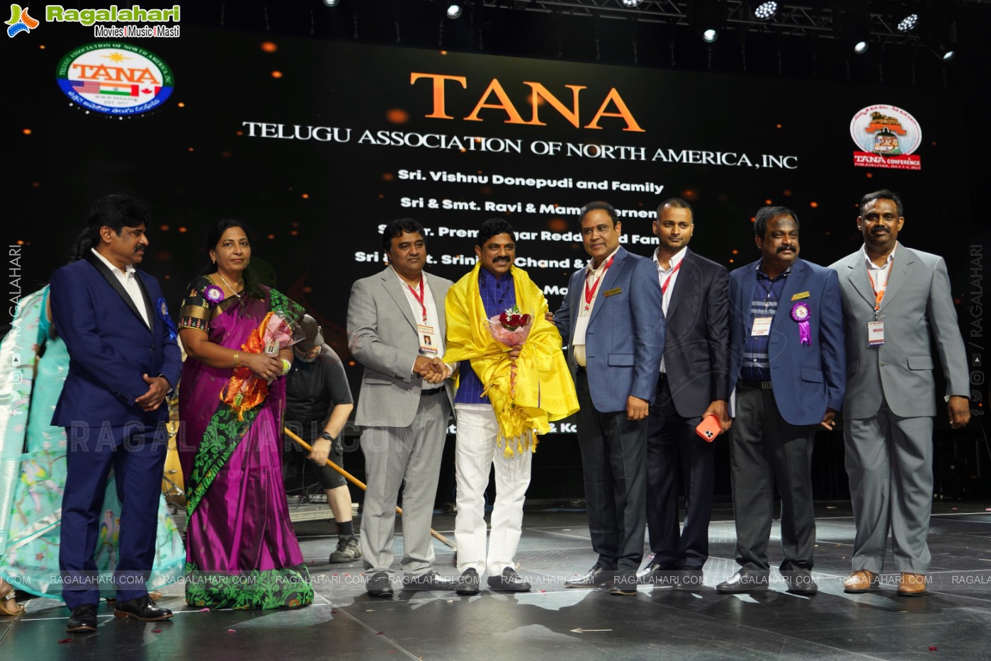 23rd TANA Conference Donors, Celebrities and Political Guests Felicitation