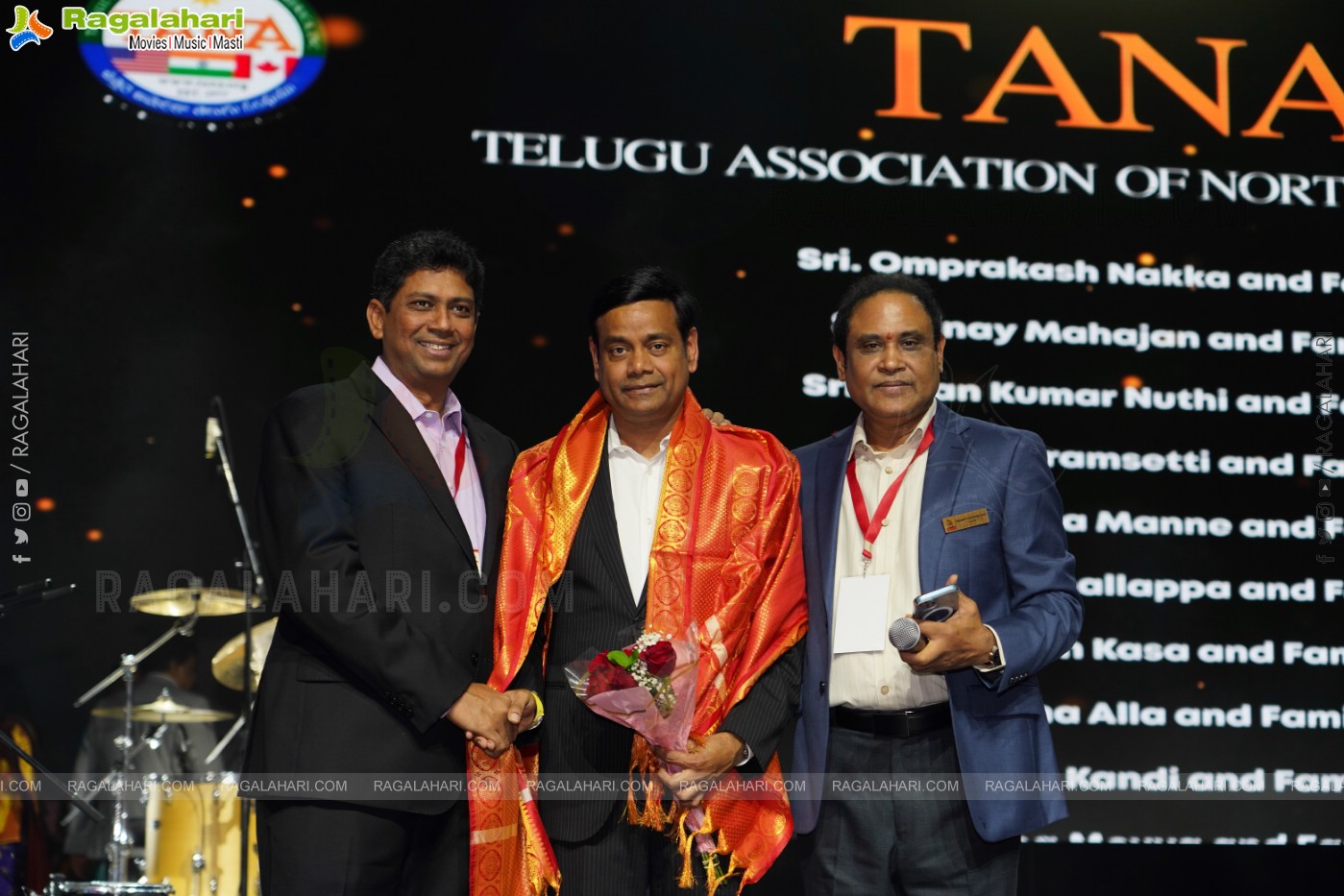 23rd TANA Conference Donors, Celebrities and Political Guests Felicitation