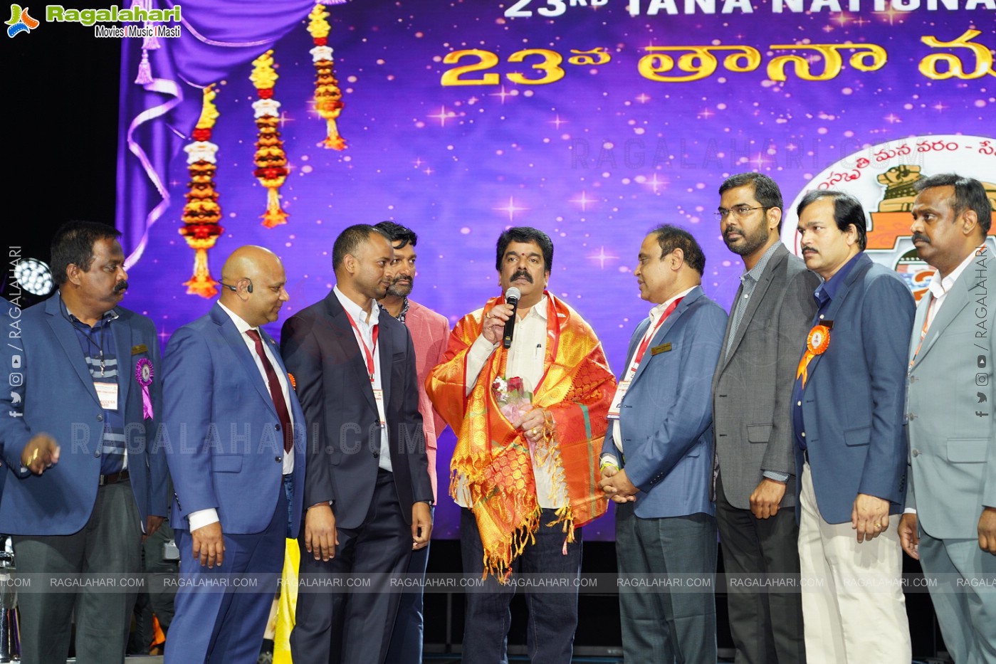 23rd TANA Conference Donors, Celebrities and Political Guests Felicitation