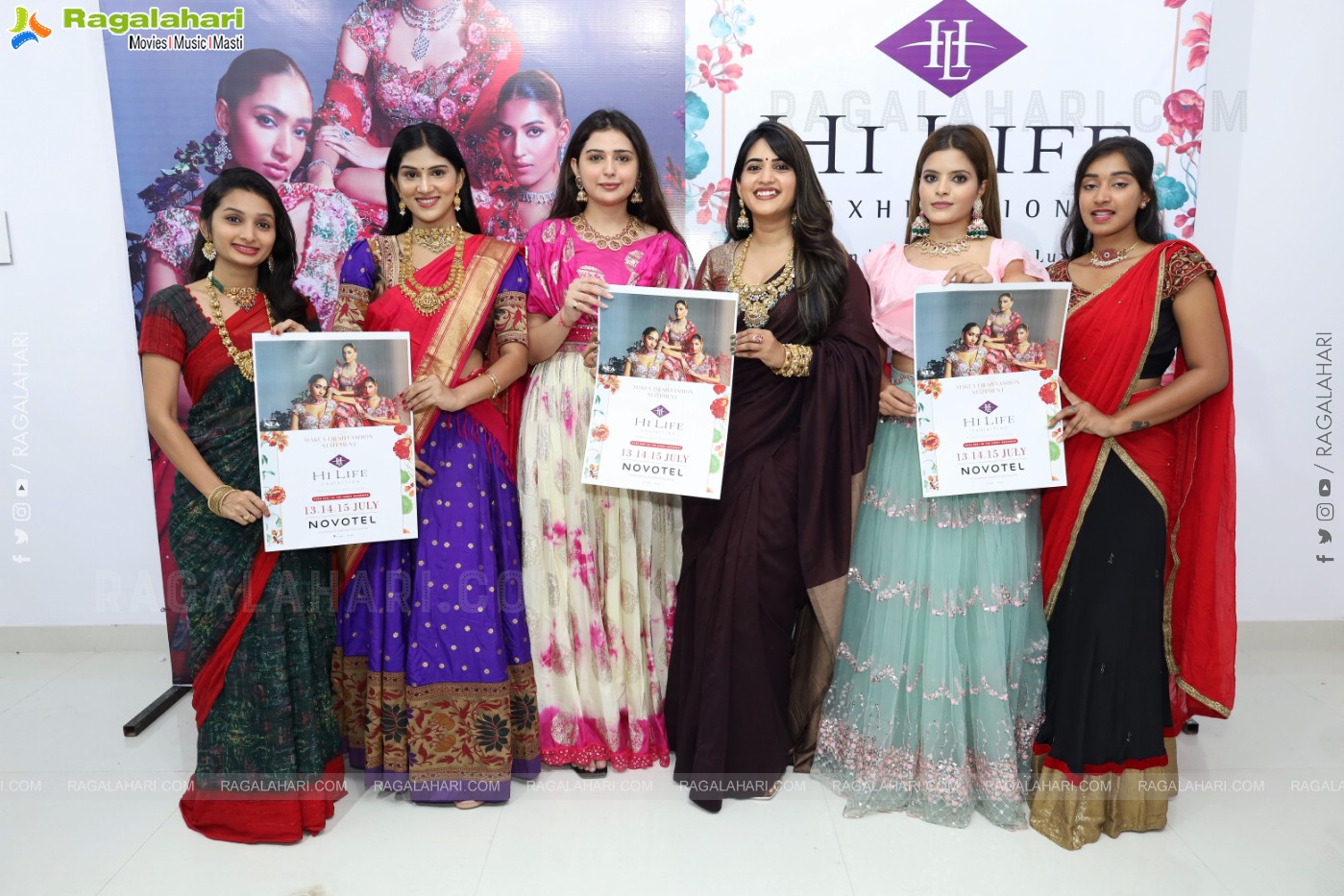 Hi-Life Exhibition: Fashion Showcase at the Date Announcement Event, Hyderabad