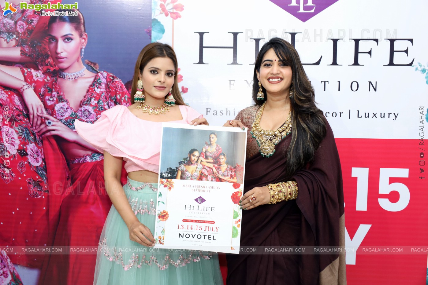 Hi-Life Exhibition: Fashion Showcase at the Date Announcement Event, Hyderabad