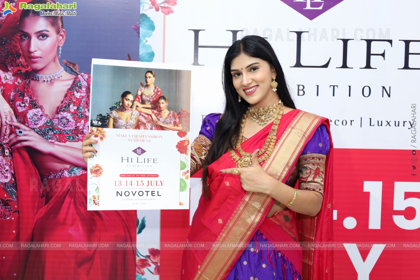 Hi-Life Exhibition: Fashion Showcase at the Date Announcement Event, Hyderabad