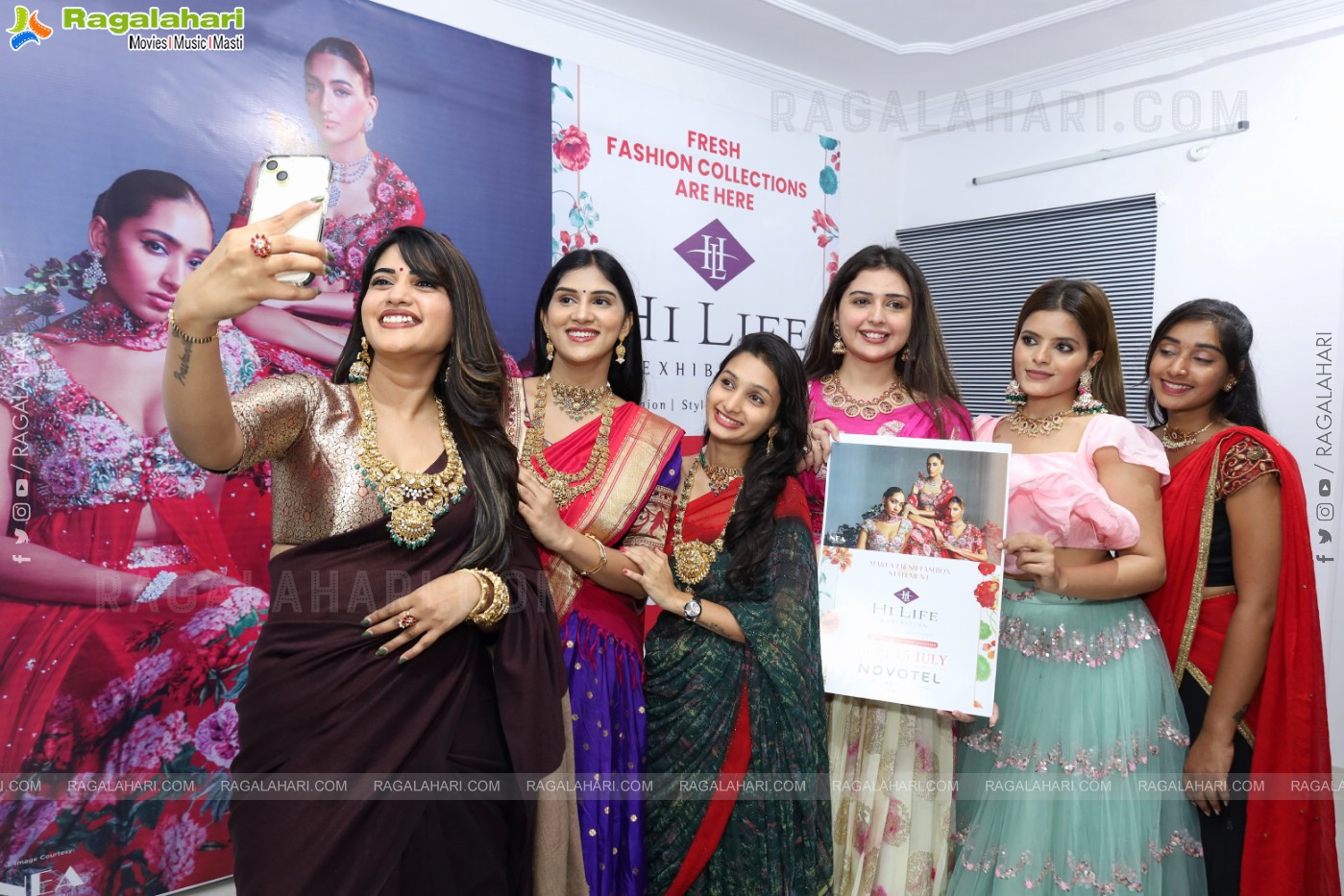 Hi-Life Exhibition: Fashion Showcase at the Date Announcement Event, Hyderabad