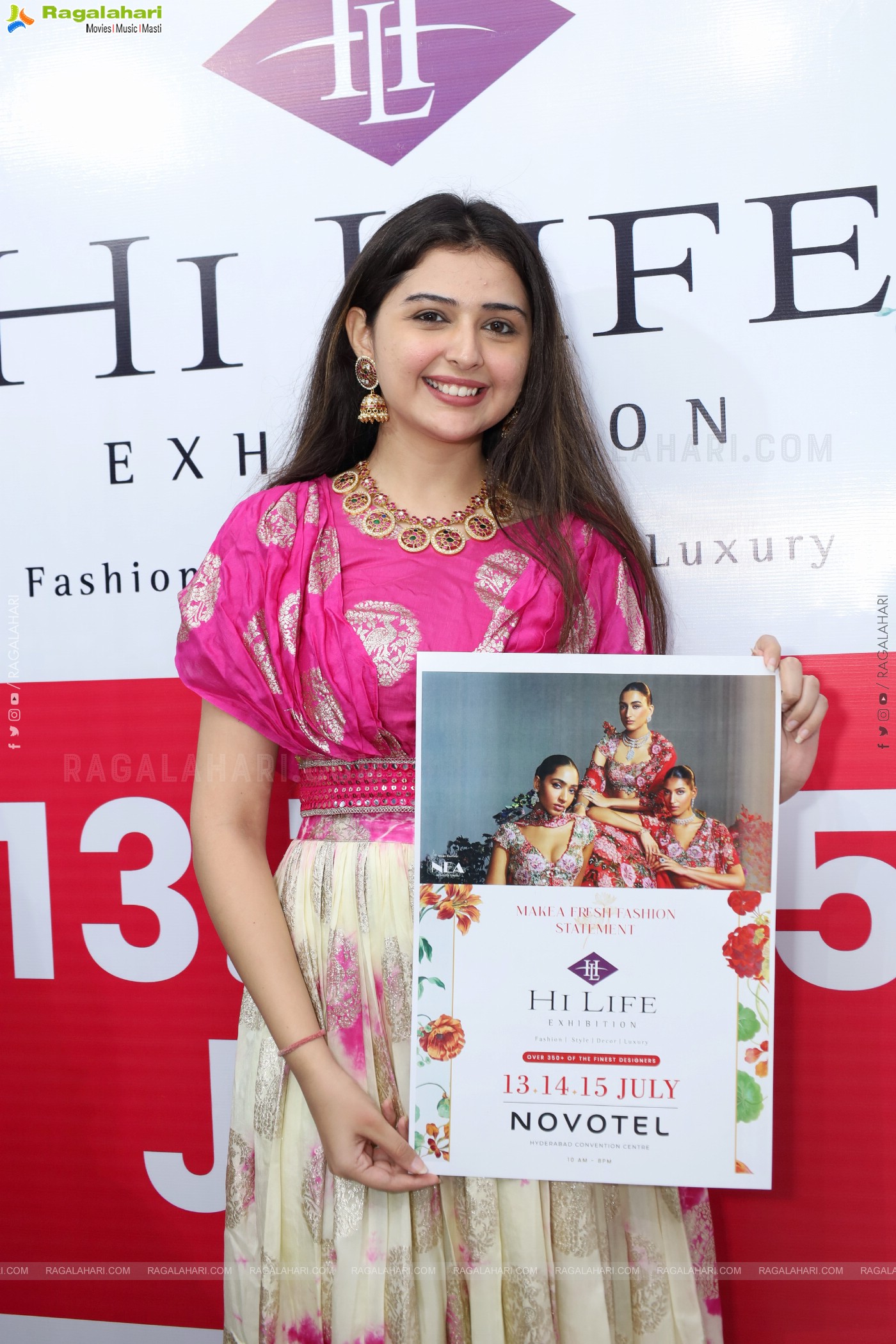 Hi-Life Exhibition: Fashion Showcase at the Date Announcement Event, Hyderabad