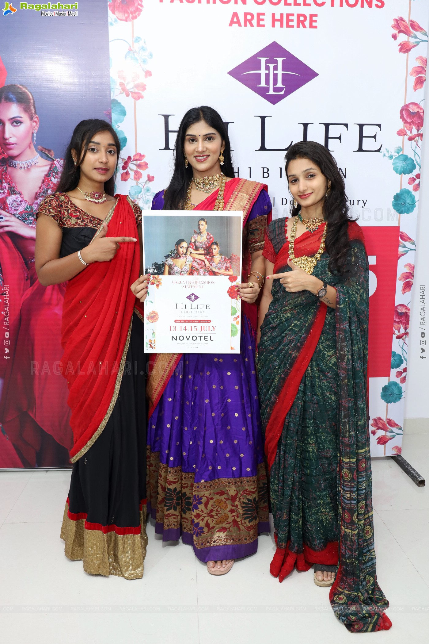 Hi-Life Exhibition: Fashion Showcase at the Date Announcement Event, Hyderabad