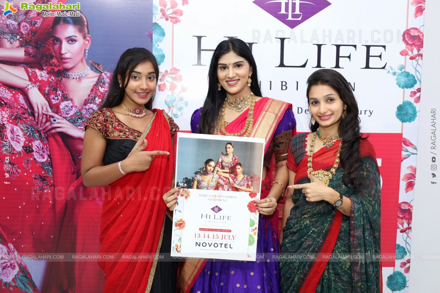 Hi-Life Exhibition: Fashion Showcase at the Date Announcement Event, Hyderabad