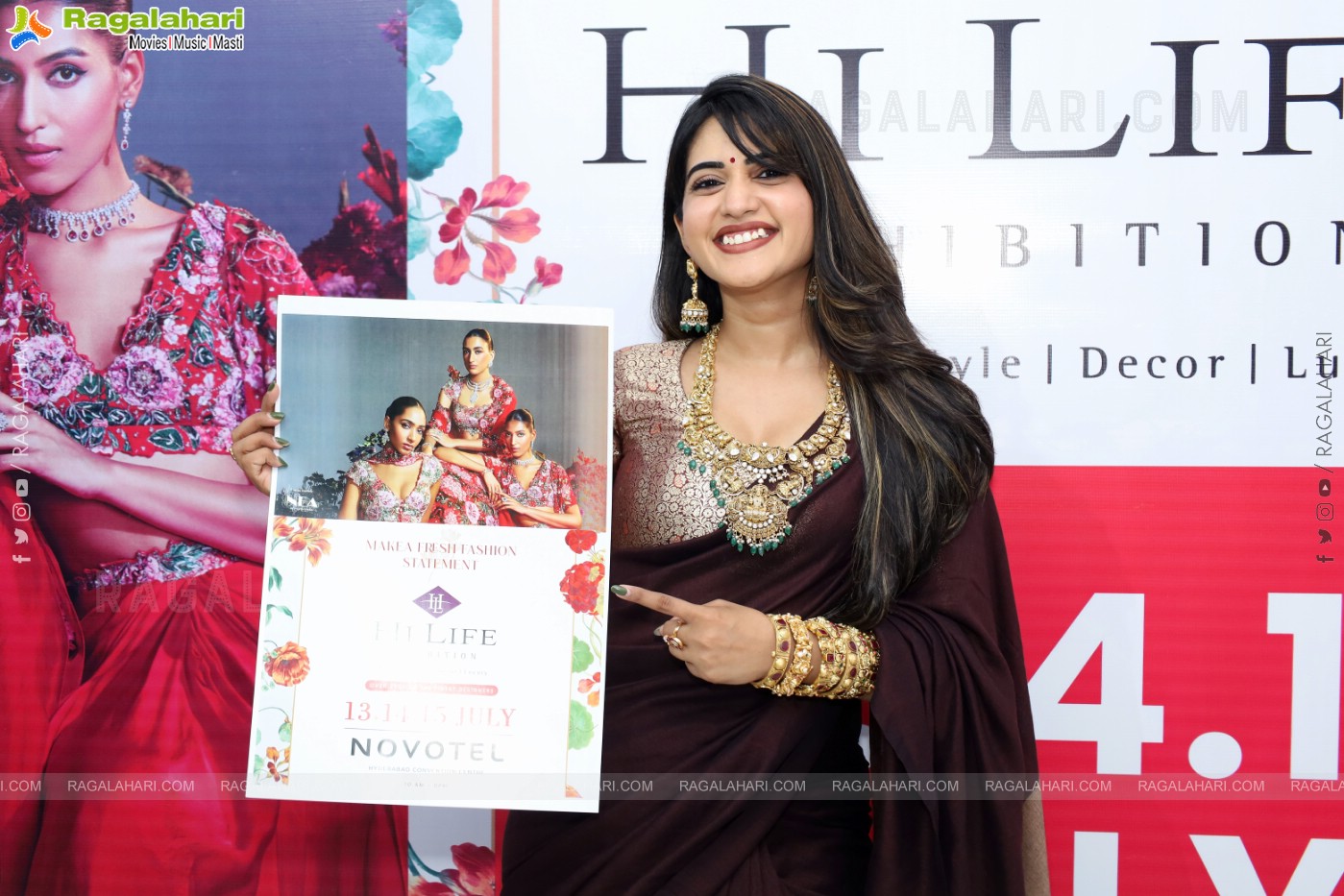 Hi-Life Exhibition: Fashion Showcase at the Date Announcement Event, Hyderabad