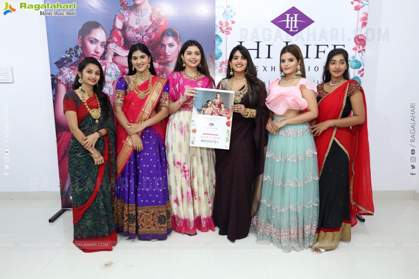 Hi-Life Exhibition: Fashion Showcase at the Date Announcement Event, Hyderabad