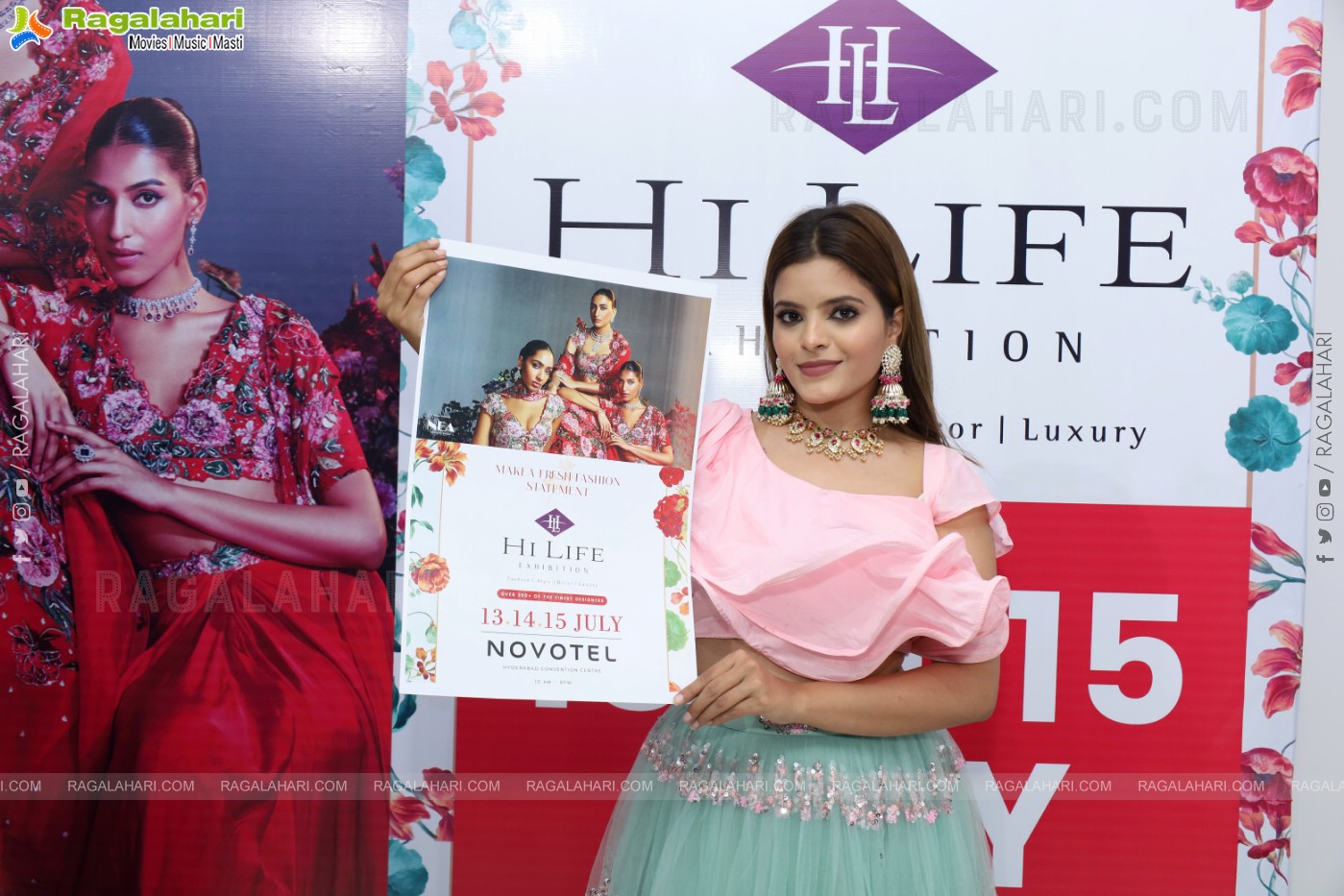 Hi-Life Exhibition: Fashion Showcase at the Date Announcement Event, Hyderabad