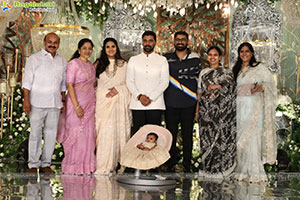 Shriya and Nipun Kondala's Daughter Cradle Ceremony Event