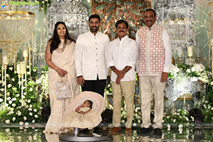 Shriya and Nipun Kondala's Daughter Cradle Ceremony Event