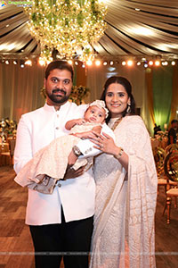 Shriya and Nipun Kondala's Daughter Cradle Ceremony Event