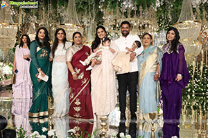 Shriya and Nipun Kondala's Daughter Cradle Ceremony Event