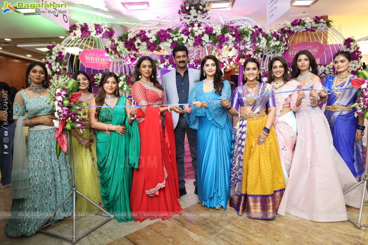 Hi Life Brides Exhibition Grand Launch Event at HICC-Novotel, Hyderabad