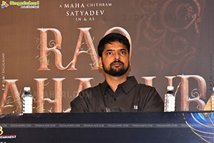 Satyadev's Rao Bahadur More Than A Press Meet