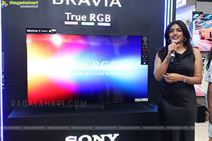 New Sony Bravia True RGB TV Launch at Bajaj Electronics
