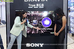 New Sony Bravia True RGB TV Launch at Bajaj Electronics