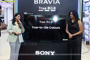 New Sony Bravia True RGB TV Launch at Bajaj Electronics